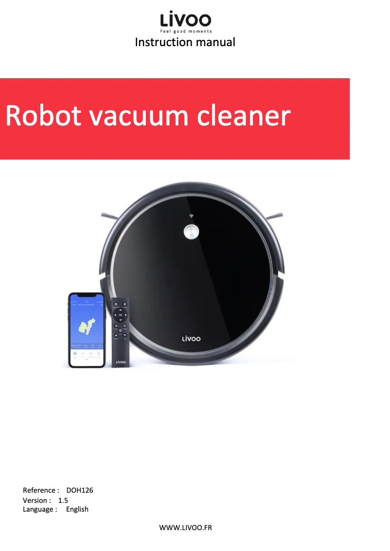 Page n°1 - Manuel utilisateur Livoo DOH126