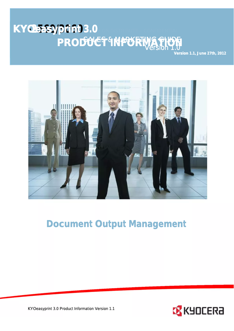 Image de la première page du manuel de l'appareil KYOeasyprint