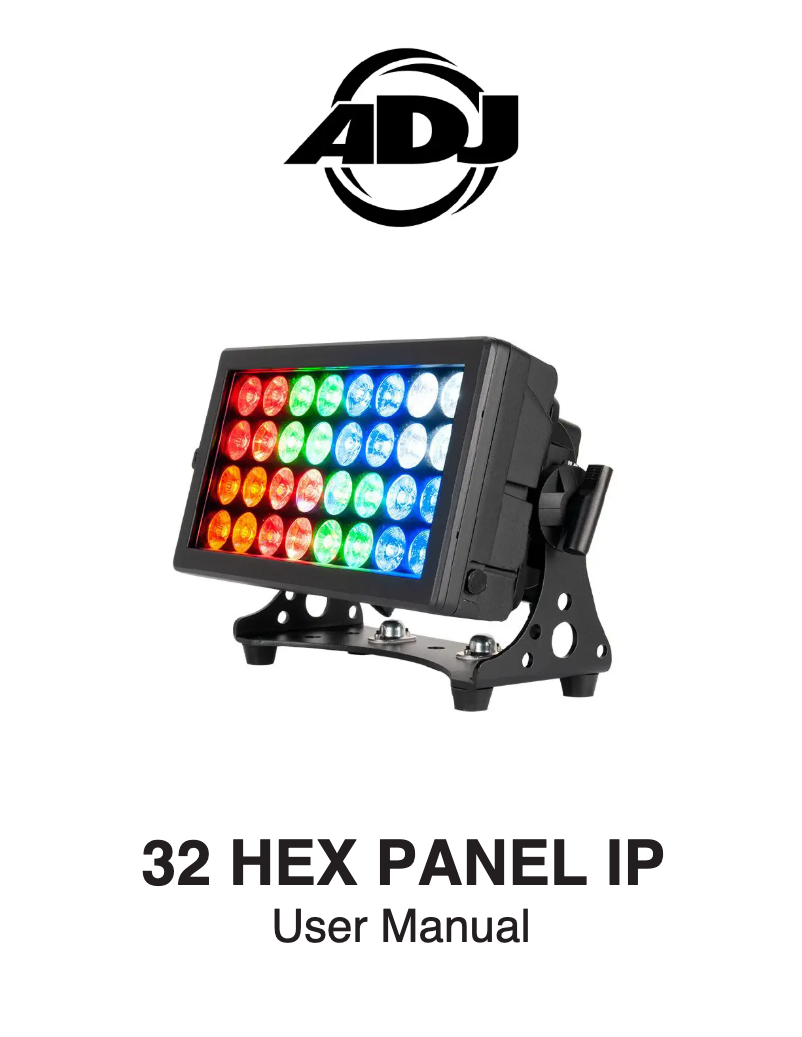 Image de la première page du manuel de l'appareil 32 HEX Panel IP