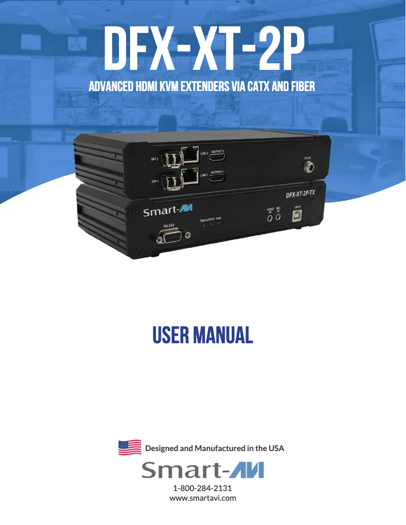 Image de la première page du manuel de l'appareil DFX-XT-2P