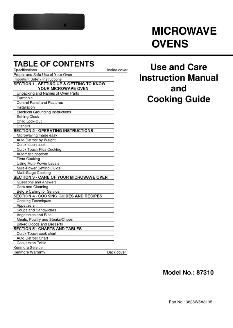 Página 1 del manual Manual de usuario LG MS-1242KGY