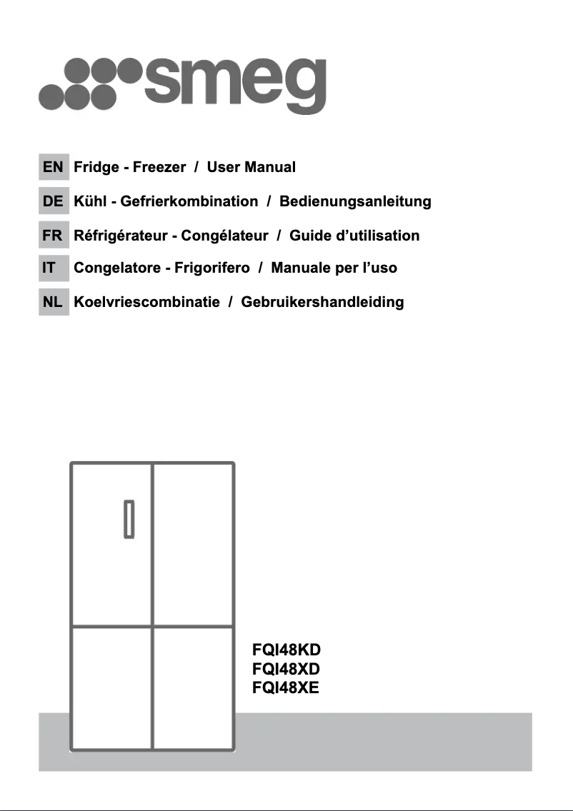 Page n°1 - Fiche technique Smeg FQI48XD