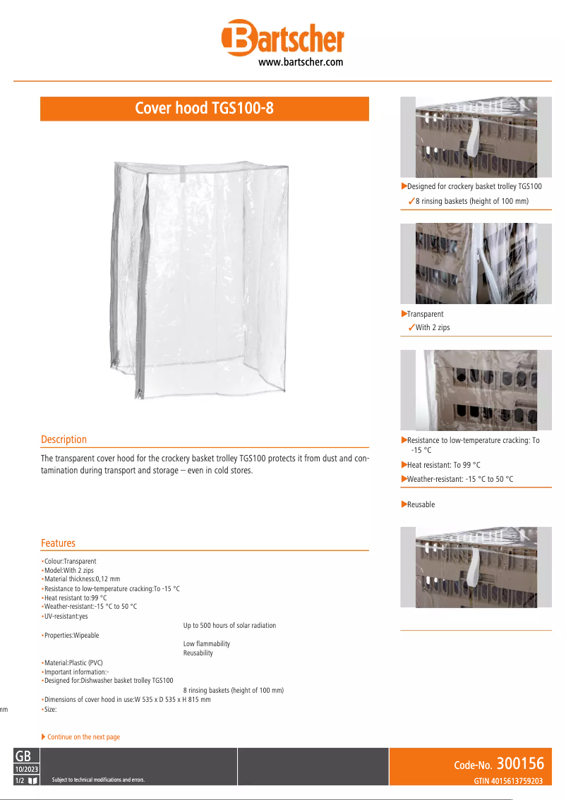 Imagen de la primera página del manual del dispositivo TGS100-8