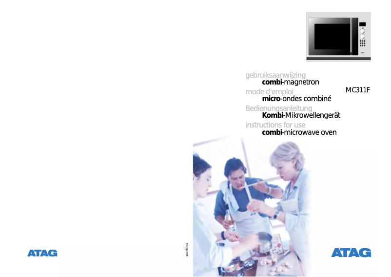 Page n°1 - Manuel utilisateur Atag MC311F