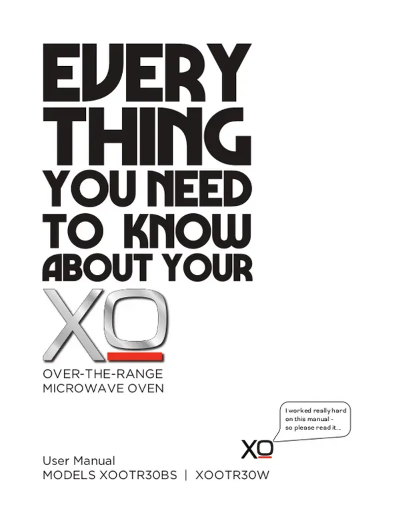 Image de la première page du manuel de l'appareil XOOTR30BS
