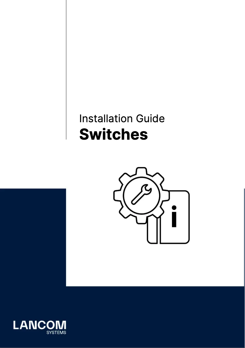 Page n°1 - Guide d'installation Lancom GS-1108P