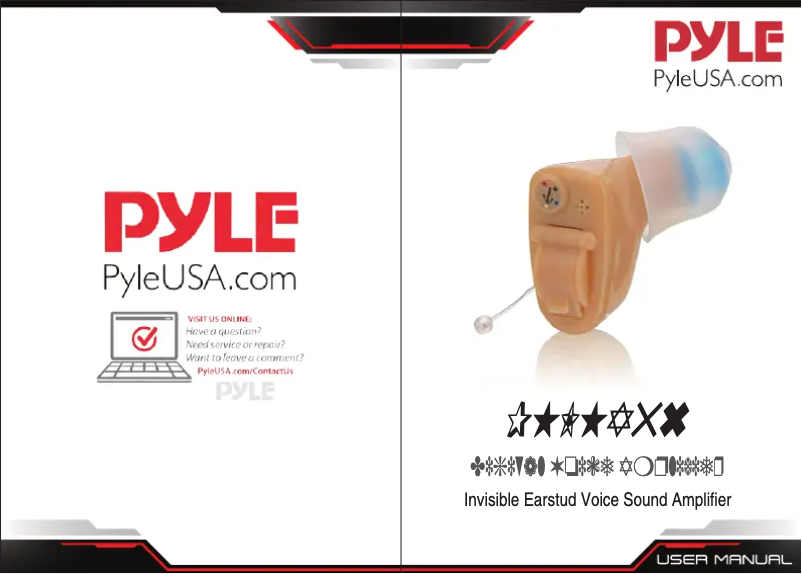 Page n°1 - Manuel utilisateur Pyle PHLHA56