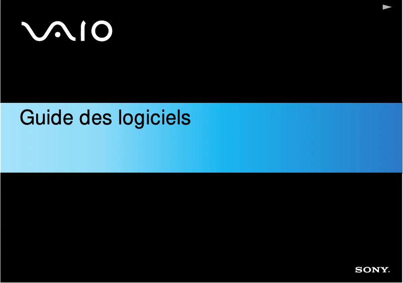 Image de la première page du manuel de l'appareil PCV-RS702