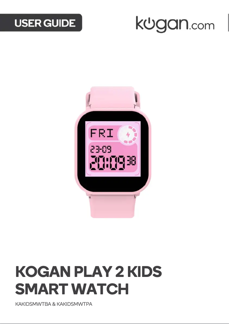 Page 1 de la notice Manuel utilisateur Kogan Play 2