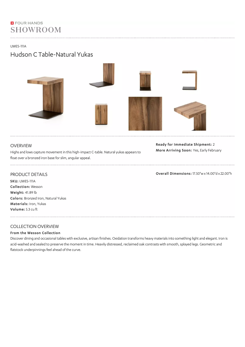 Page 1 de la notice Manuel utilisateur Four Hands UWES-111A