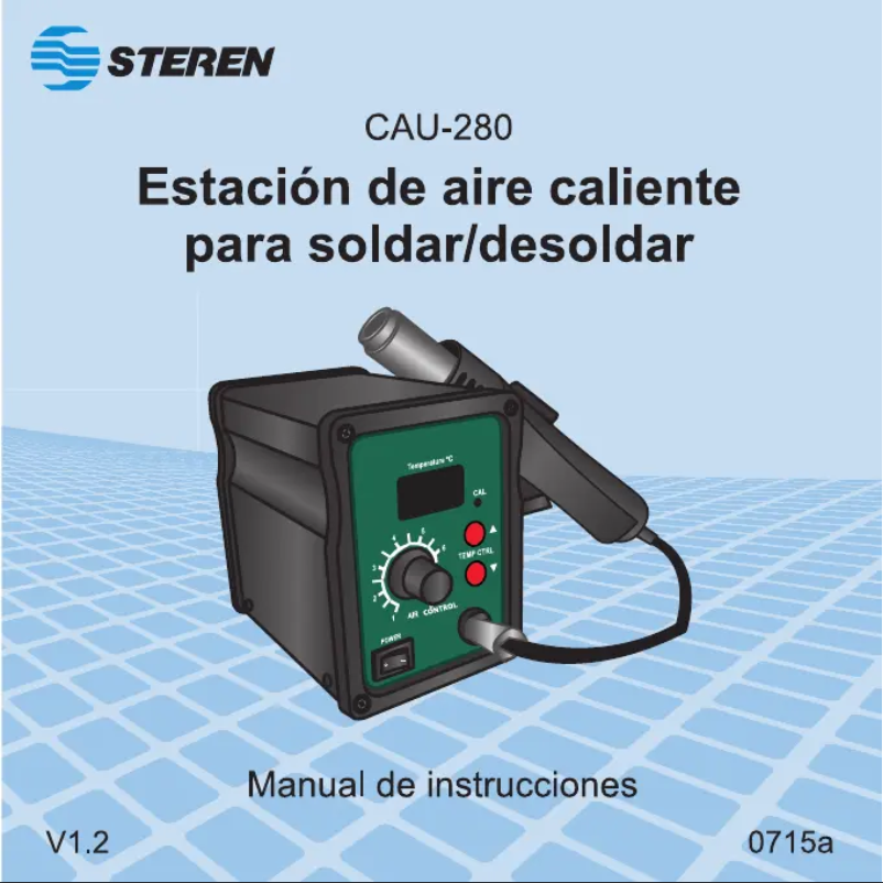 Page 1 of the manual User Manual Steren CAU-280
