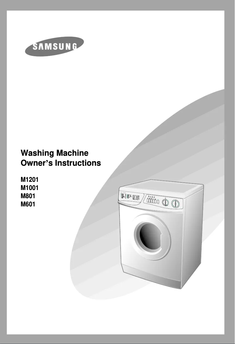 Page n°1 - Manuel utilisateur Samsung M1001