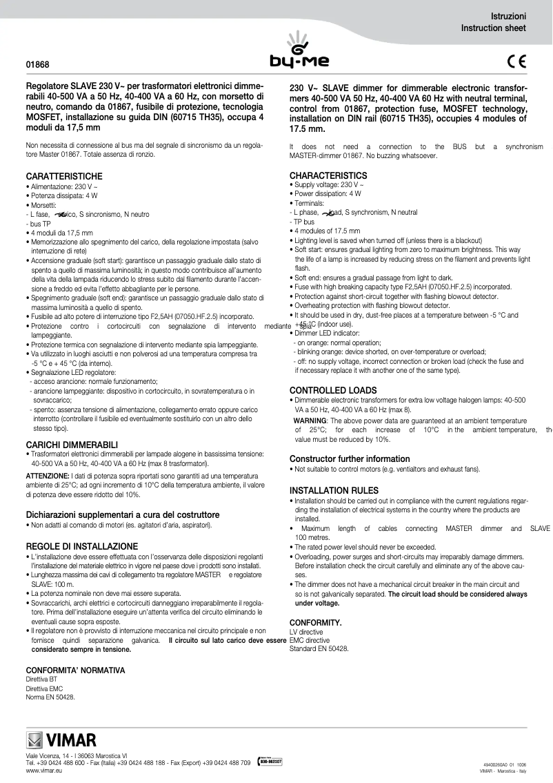 Image de la première page du manuel de l'appareil 01868