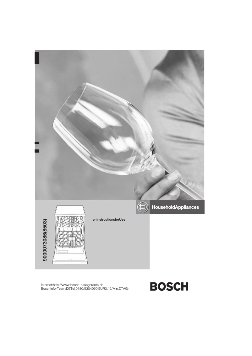 Page 1 de la notice Manuel utilisateur Bosch Logixx SGS09T35EU