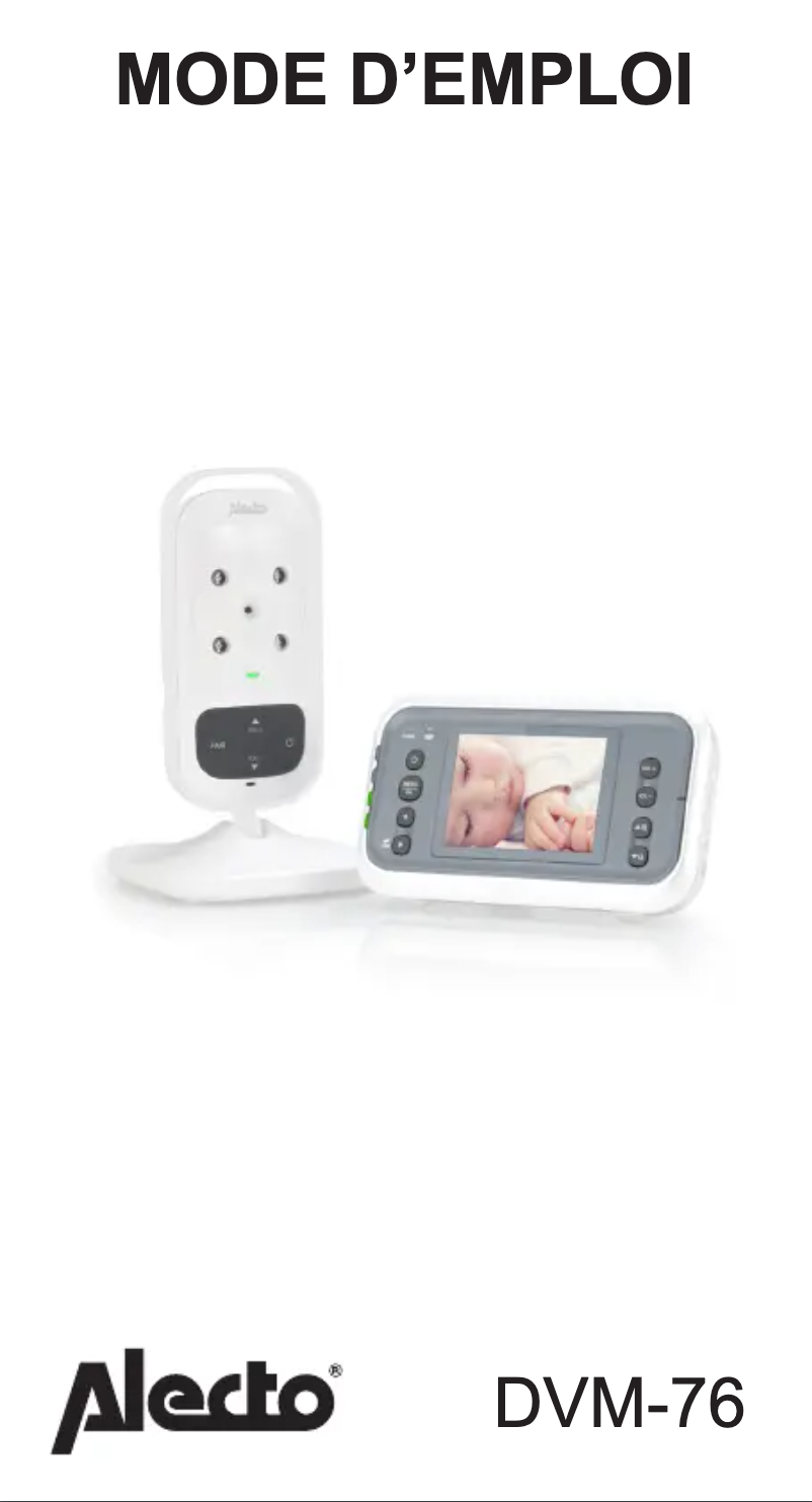 Image de la première page du manuel de l'appareil DVM-76