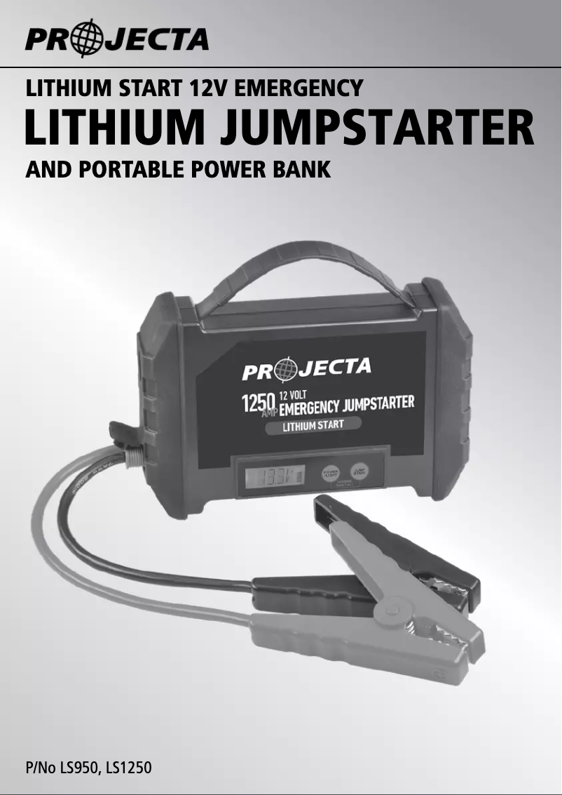 Image de la première page du manuel de l'appareil LS950