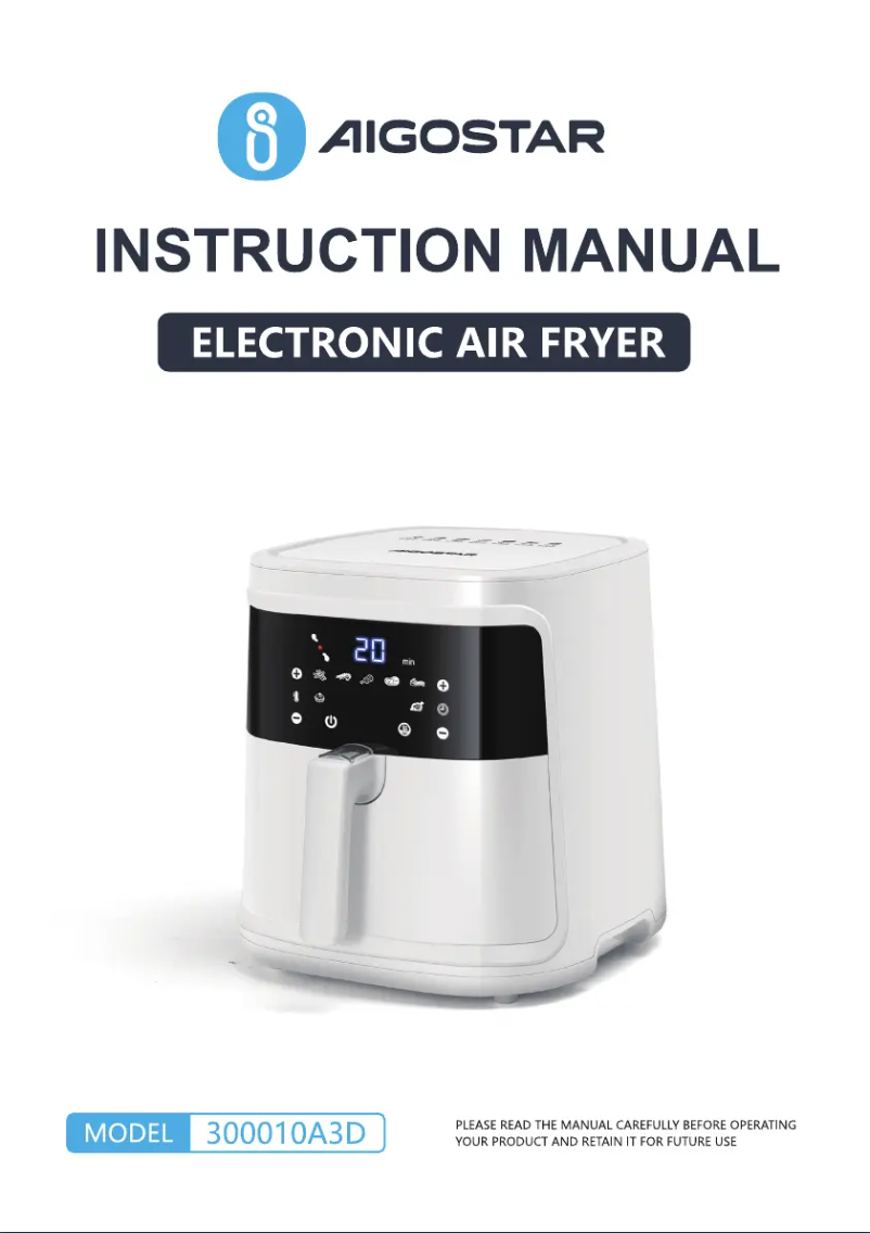 Página 1 del manual Manual de usuario Aigostar 300010A3D