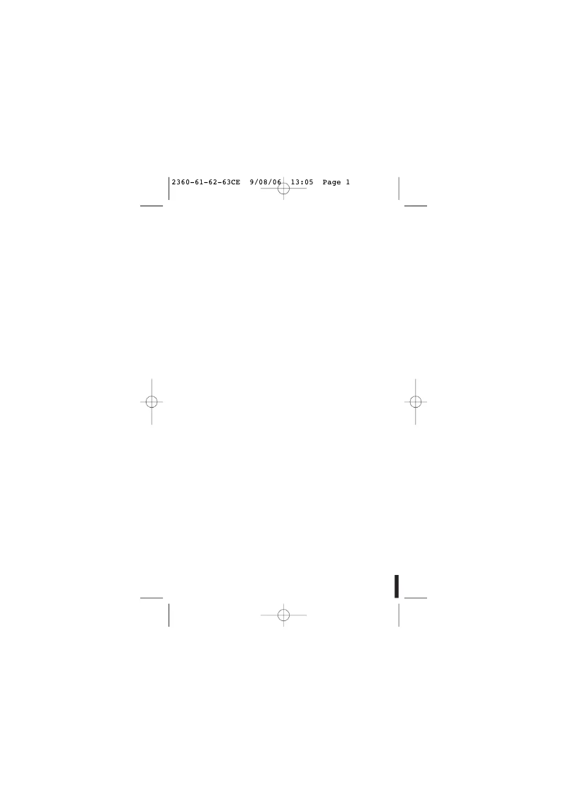 Page 1 de la notice Manuel utilisateur BaByliss 2326CE Pro Curl 200