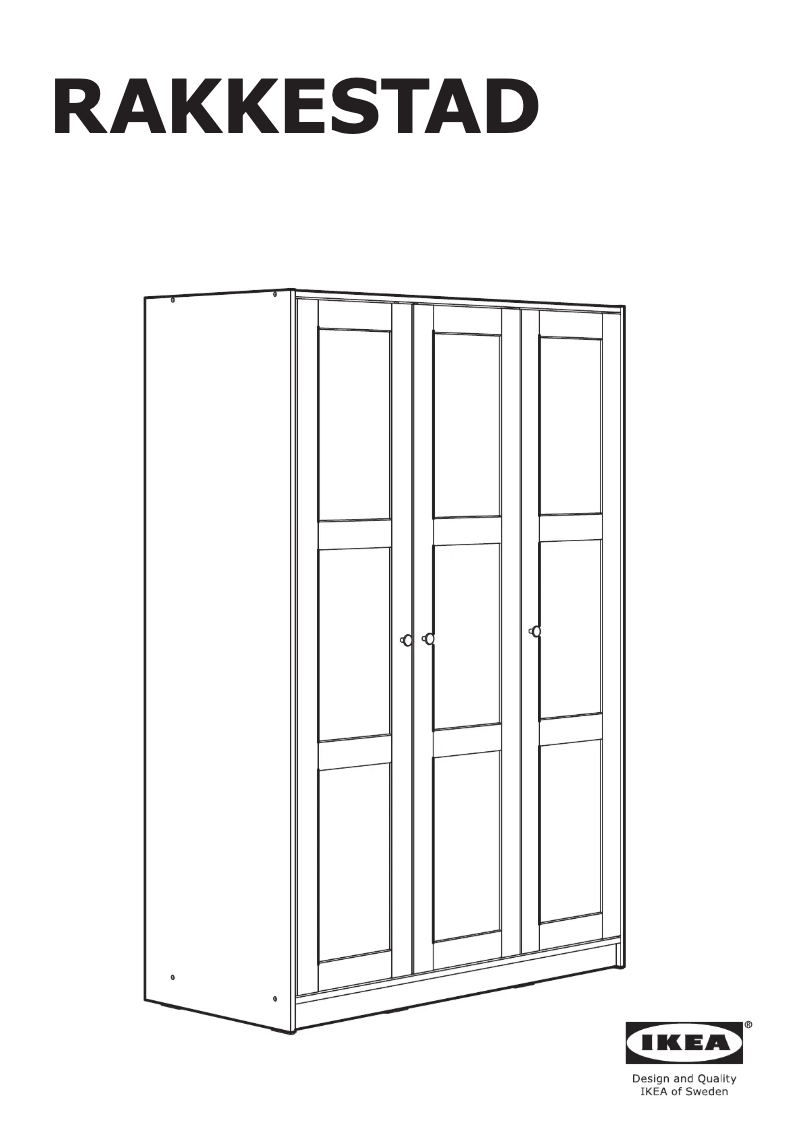 Imagen de la primera página del manual del dispositivo RAKKESTAD 004.537.65