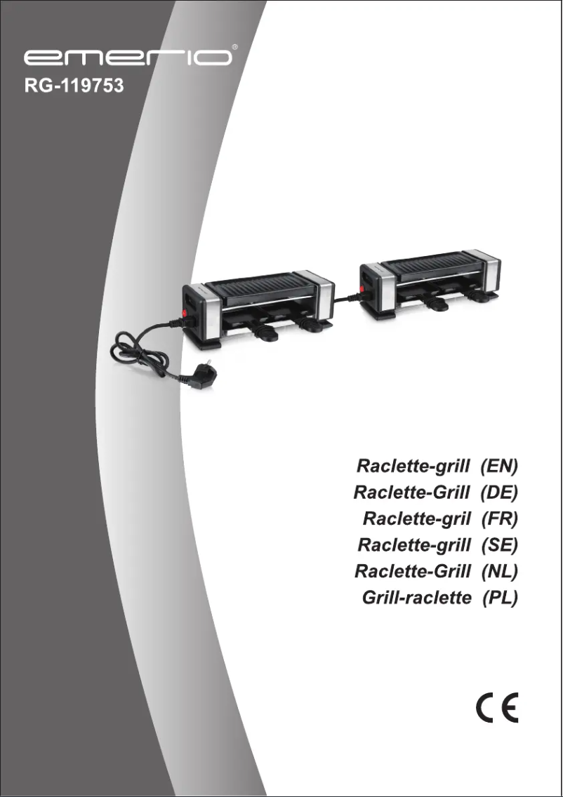 Page 1 de la notice Manuel utilisateur Emerio RG-119753