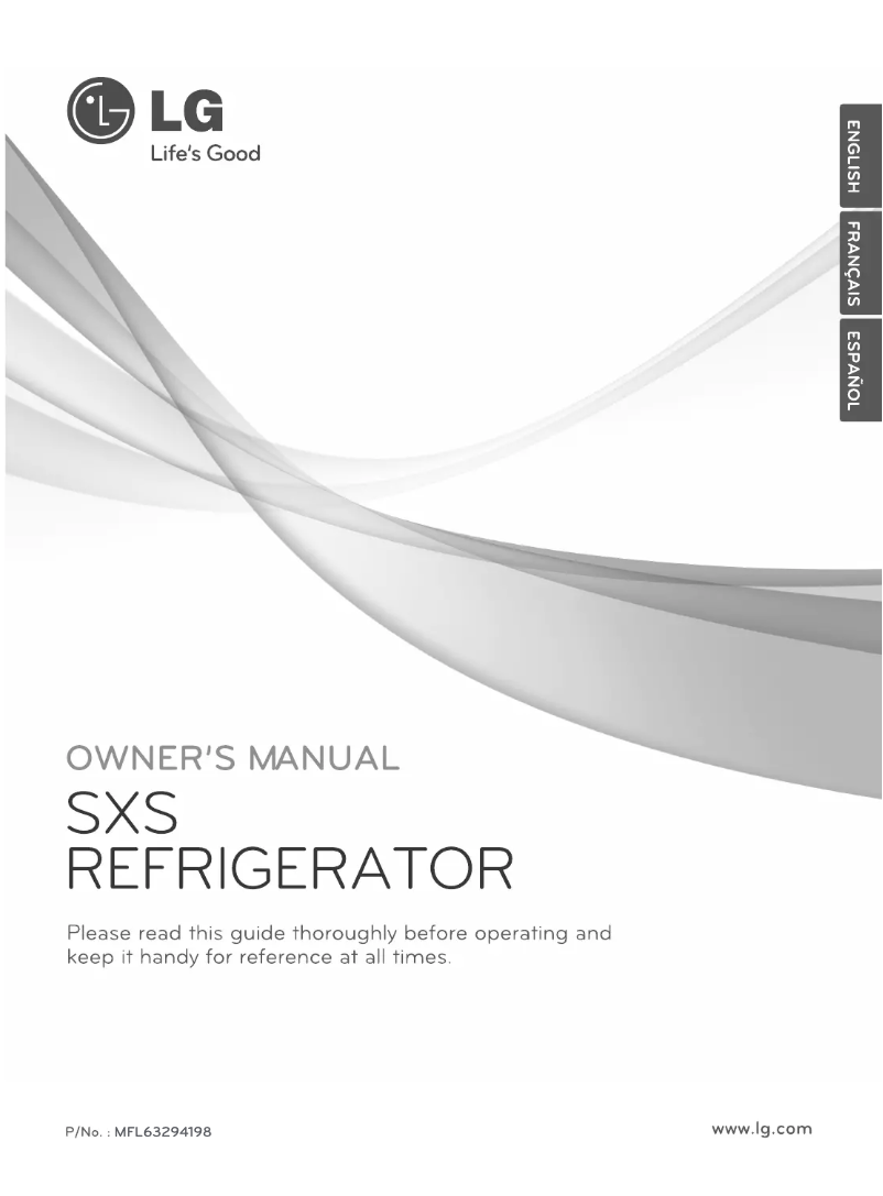 Page n°1 - Manuel utilisateur LG GC-L207BSRV