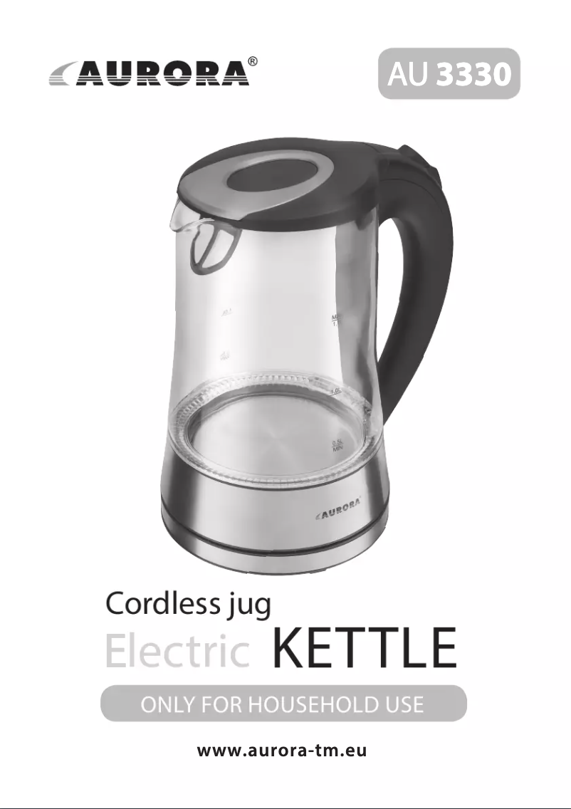 Image de la première page du manuel de l'appareil AU 3330