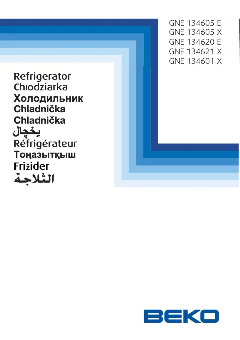 Image de la première page du manuel de l'appareil GNE 134620 E