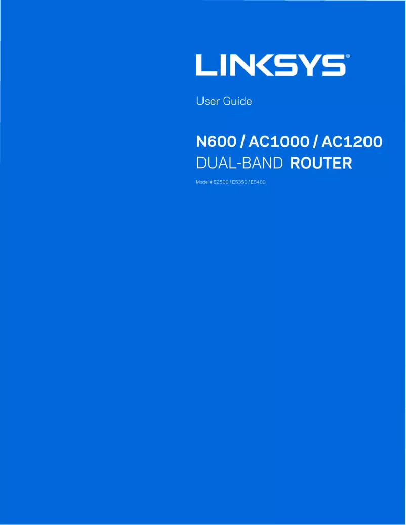 Página 1 del manual Manual de usuario Linksys E5350