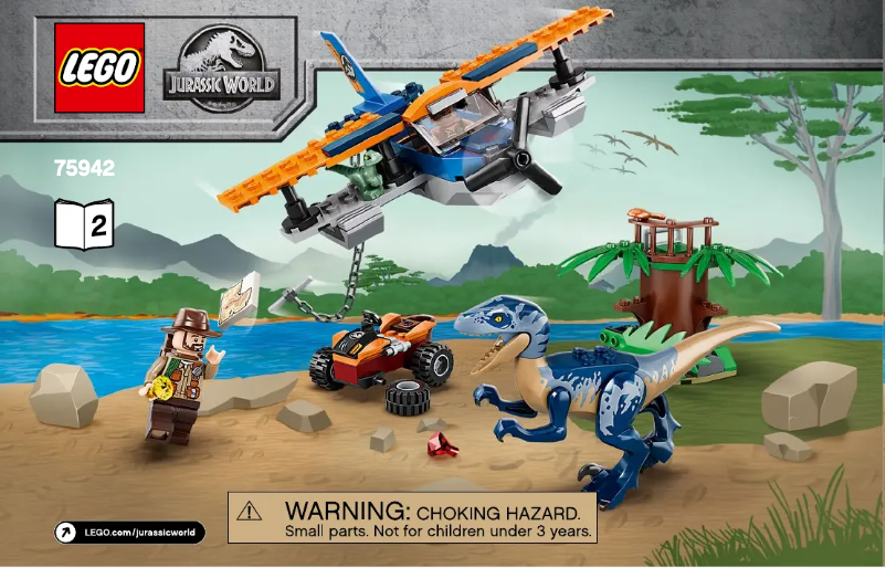 Page n°1 - Manuel utilisateur Lego Jurassic World 75942