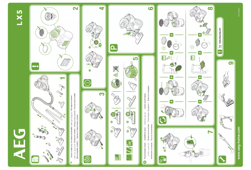 Image de la première page du manuel de l'appareil LX5-2-2SW