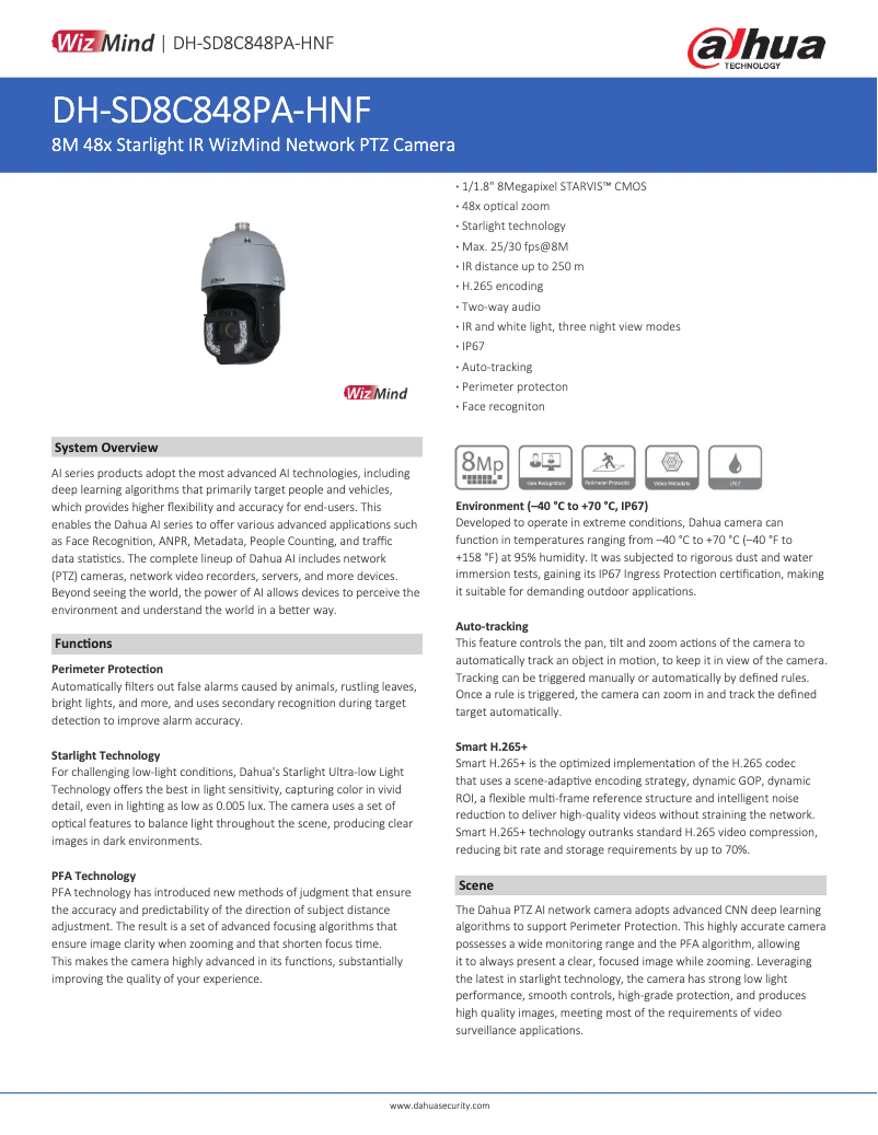 Image de la première page du manuel de l'appareil SD8C848PA-HNF