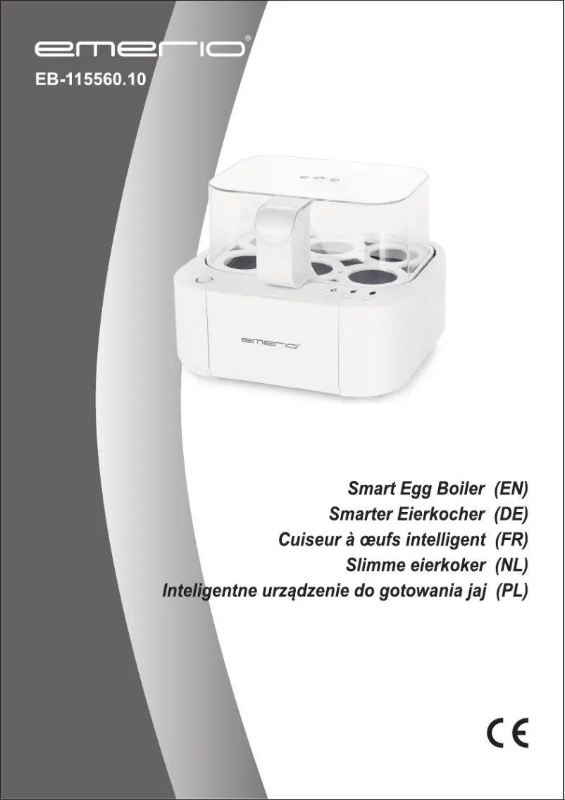 Image de la première page du manuel de l'appareil EB-115560.10