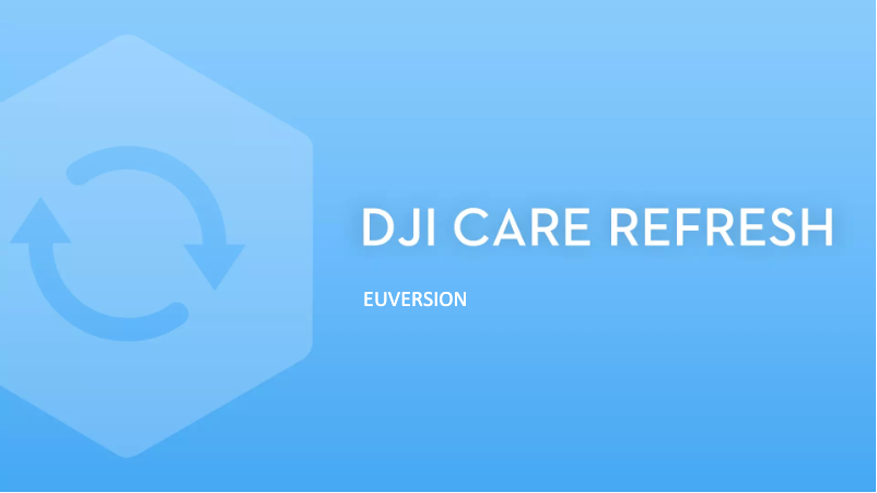 Page 1 de la notice Manuel utilisateur DJI Care Refresh