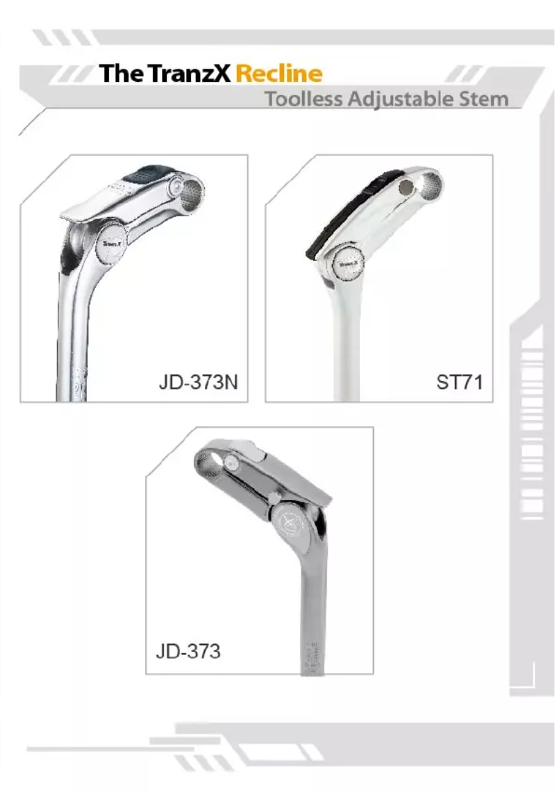 Page 1 de la notice Manuel utilisateur TranzX ST71