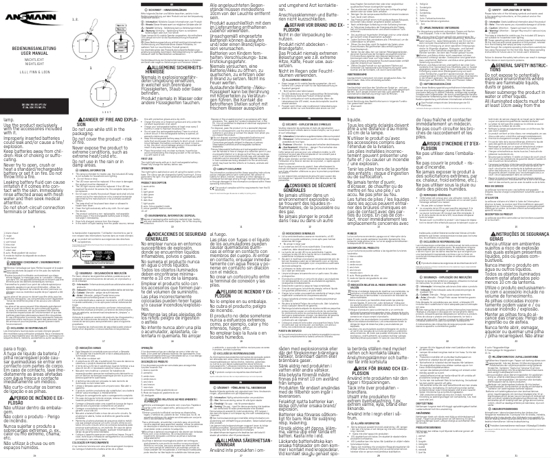 Image de la première page du manuel de l'appareil Pinguin