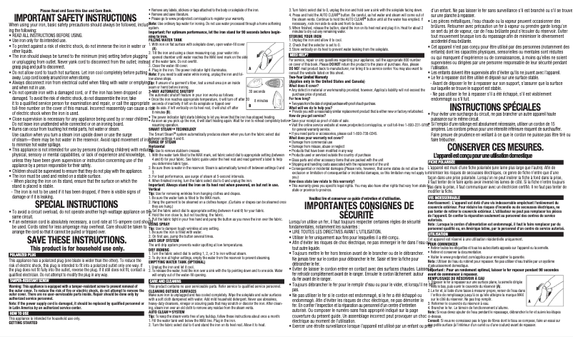 Image de la première page du manuel de l'appareil IR1070SC