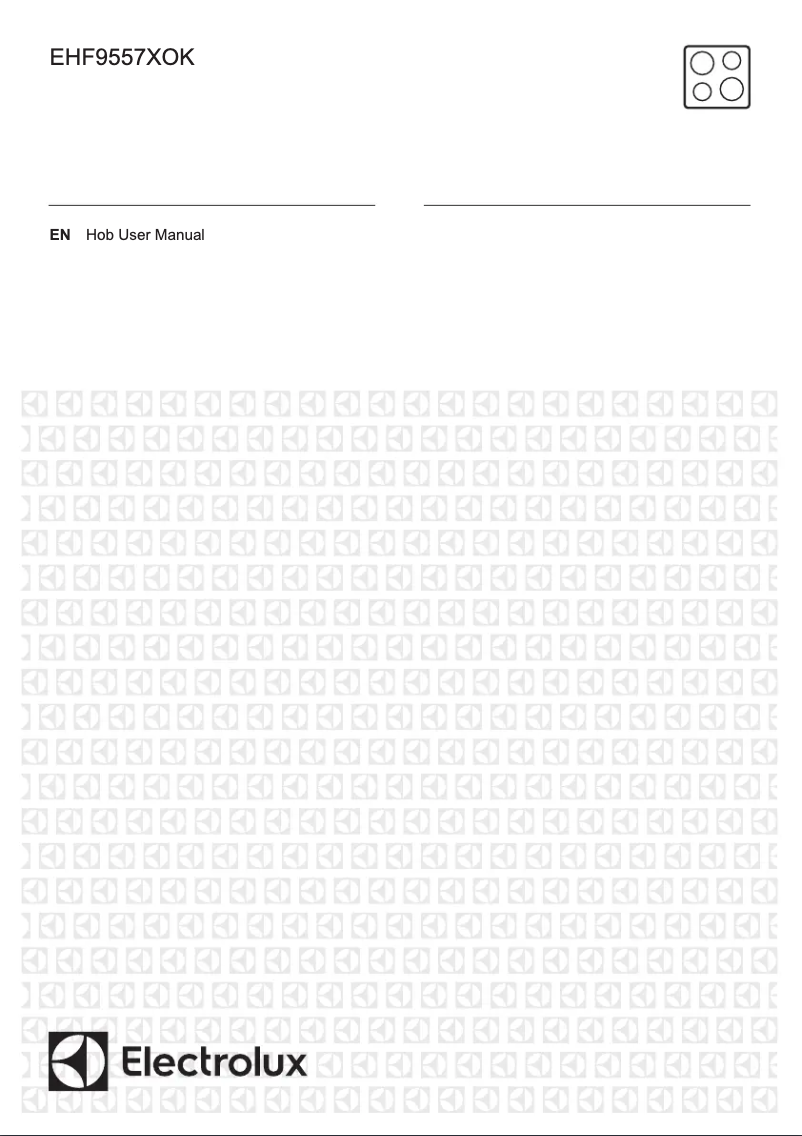 Page 1 de la notice Manuel utilisateur Electrolux EHF9557XOK