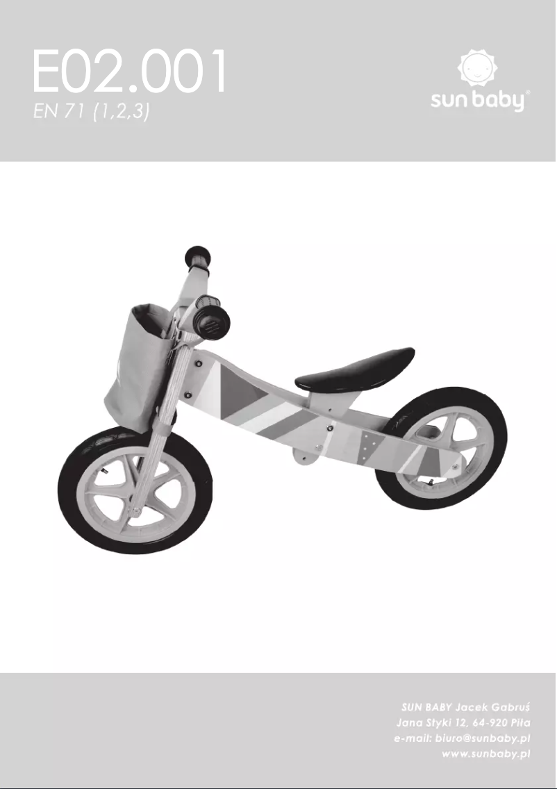 Página 1 del manual Manual de usuario Sun Baby Twist Plus