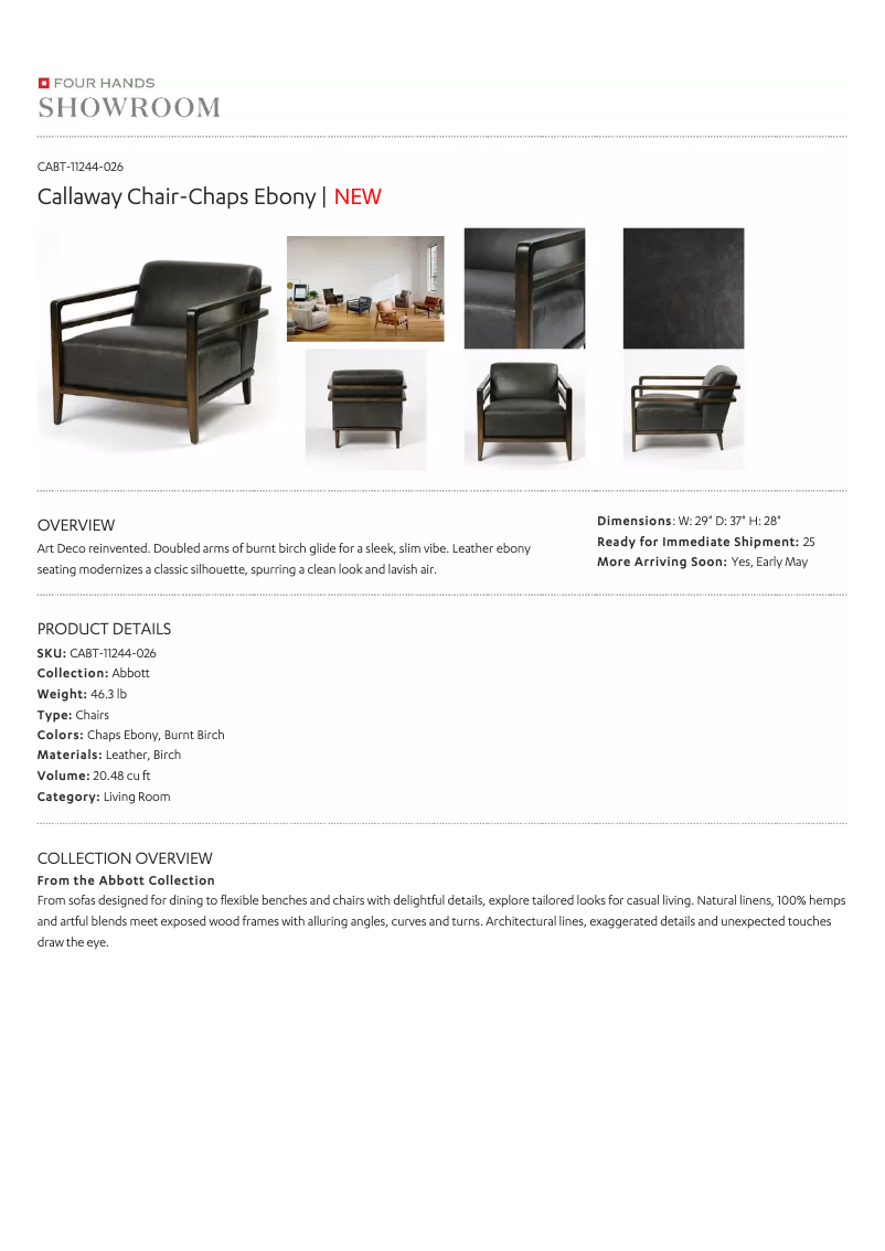 Image de la première page du manuel de l'appareil CABT-11244-026