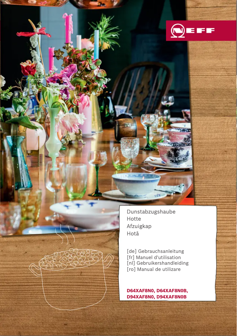 Page n°1 - Manuel utilisateur Neff D94XAF8N0