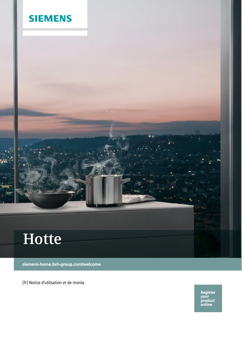 Page n°1 - Manuel utilisateur Siemens LI67RC540