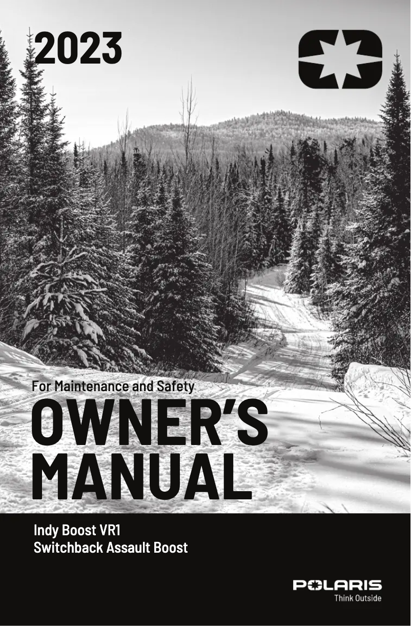 Image de la première page du manuel de l'appareil Patriot Boost INDY VR1 (2023)