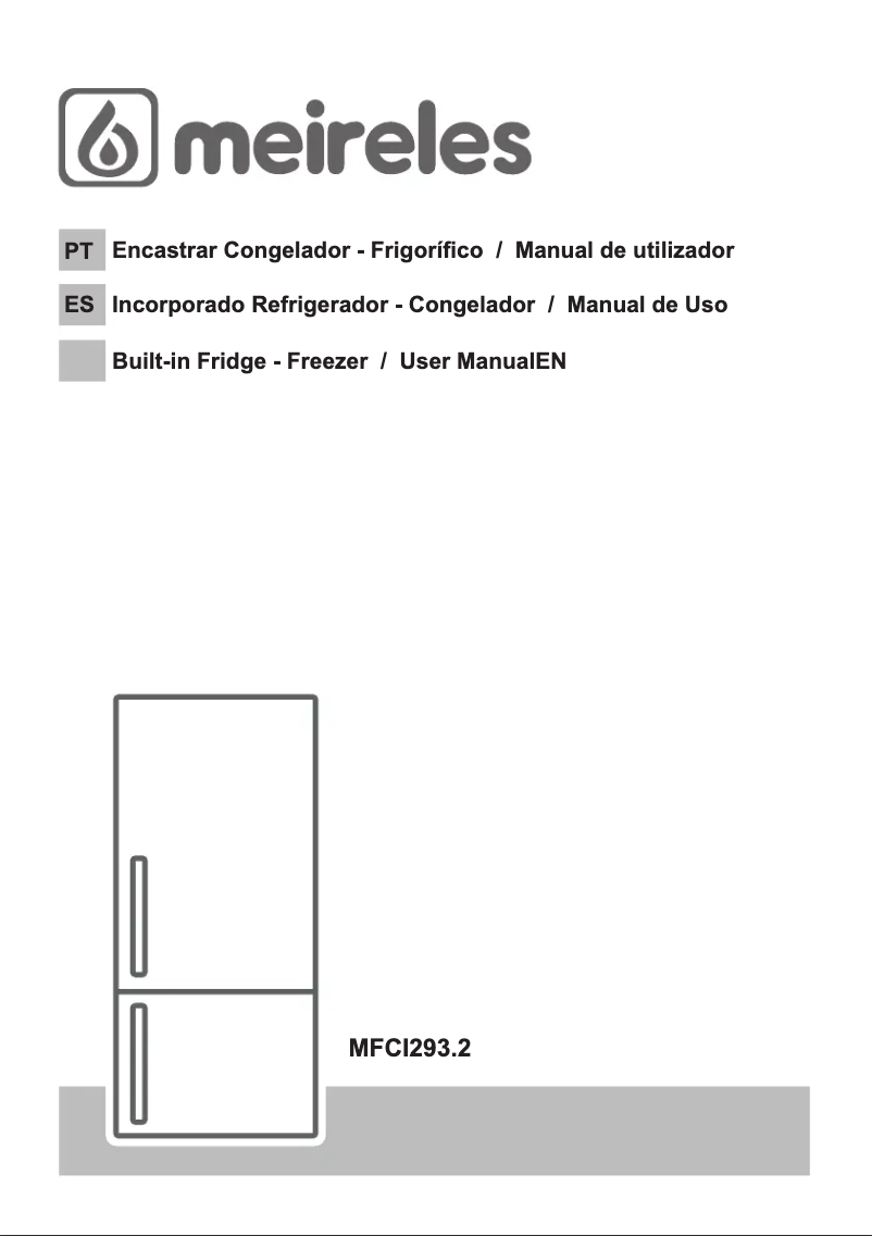 Page n°1 - Manuel utilisateur Meireles MFCI293.2