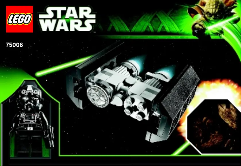 Page 1 de la notice Manuel utilisateur Lego TIE Bomber (TM) & Asteroid Field