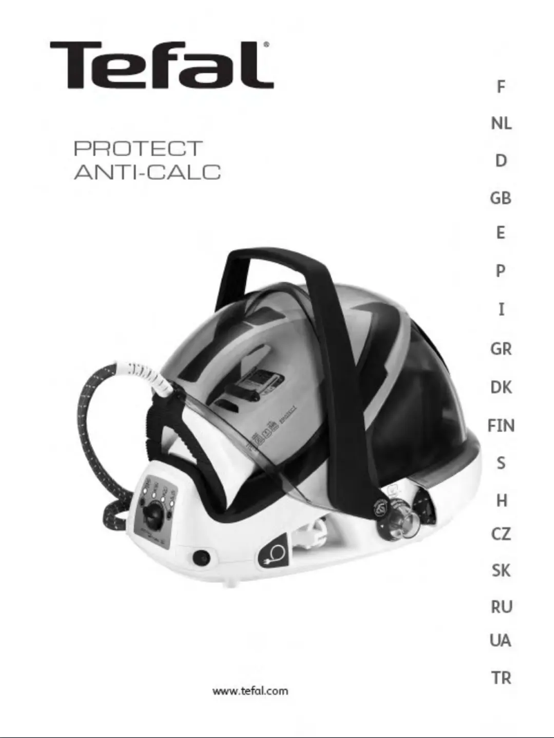 Image de la première page du manuel de l'appareil Protect Turbo Anti-Calc GV9360