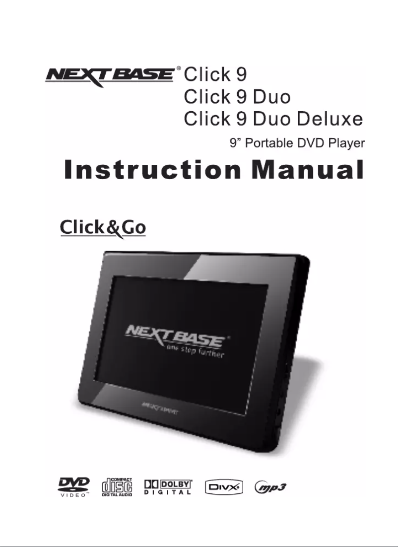 Page 1 de la notice Manuel utilisateur Nextbase Click 9 Lite Duo