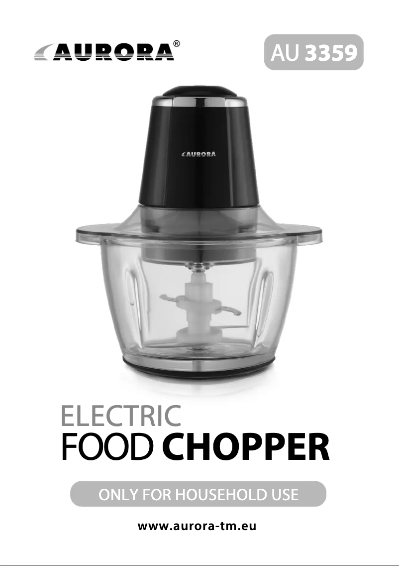 Page n°1 - Manuel utilisateur Aurora AU3359