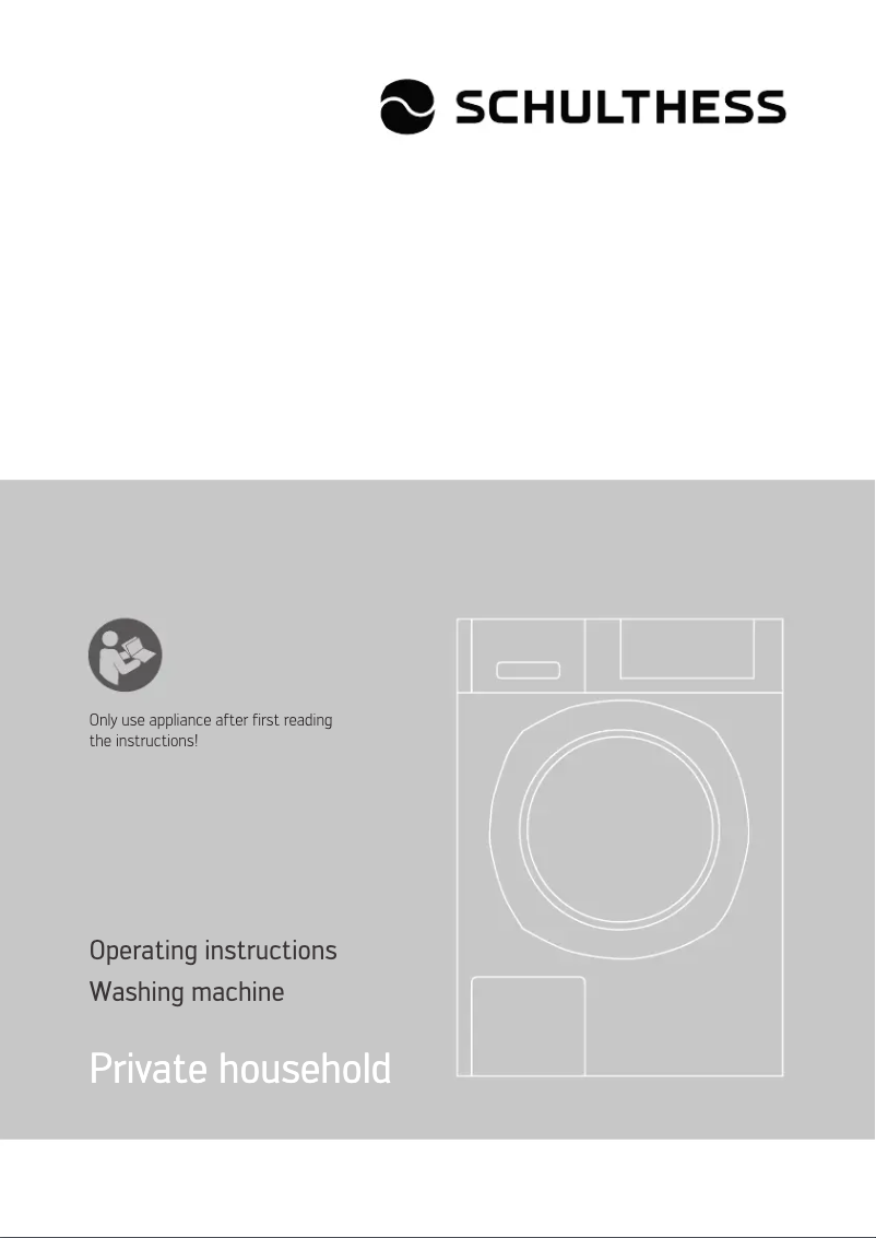 Page 1 de la notice Manuel utilisateur Schulthess Spirit 520