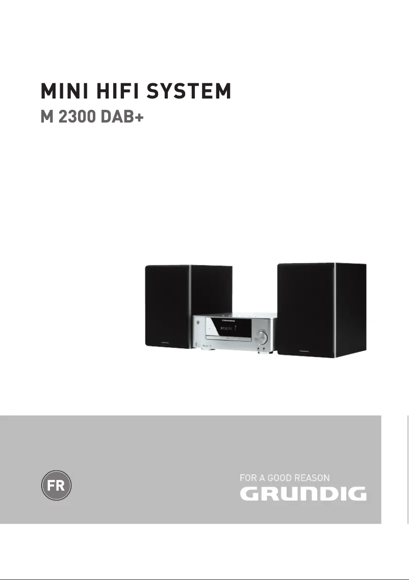 Image de la première page du manuel de l'appareil M 2300 DAB plus