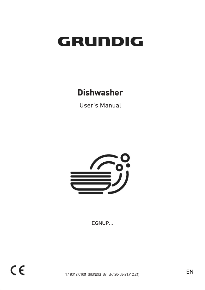 Page n°1 - Manuel utilisateur Grundig EGNUP 3450 WC